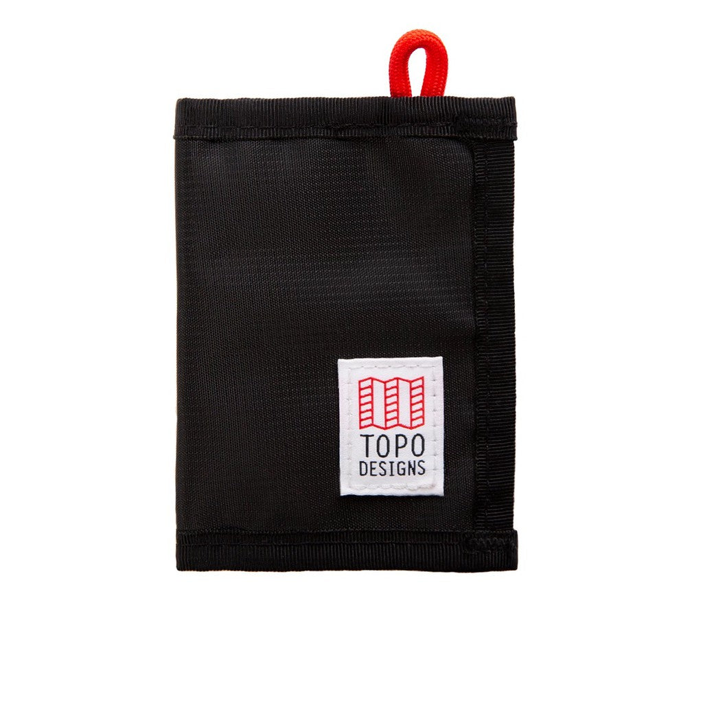 TOPO DESIGNS BI-FOLD WALLET (Black Ripstop)