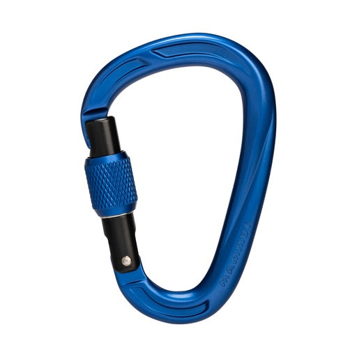 MAMMUT Crag HMS Screw Gate Carabiner (Ultramarine)