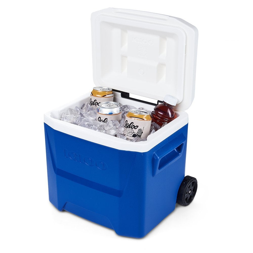 IGLOO LAGUNA 16 Qt Roller Cooler (Blue)