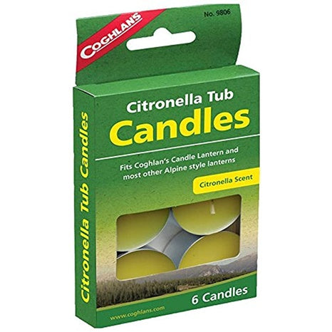 Coghlan’s Citronella Tub Candles