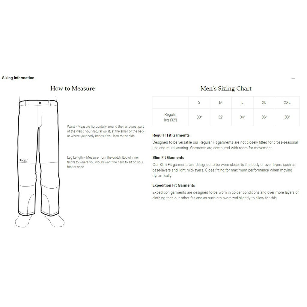 Rab Men's Power Stretch Pro Pants