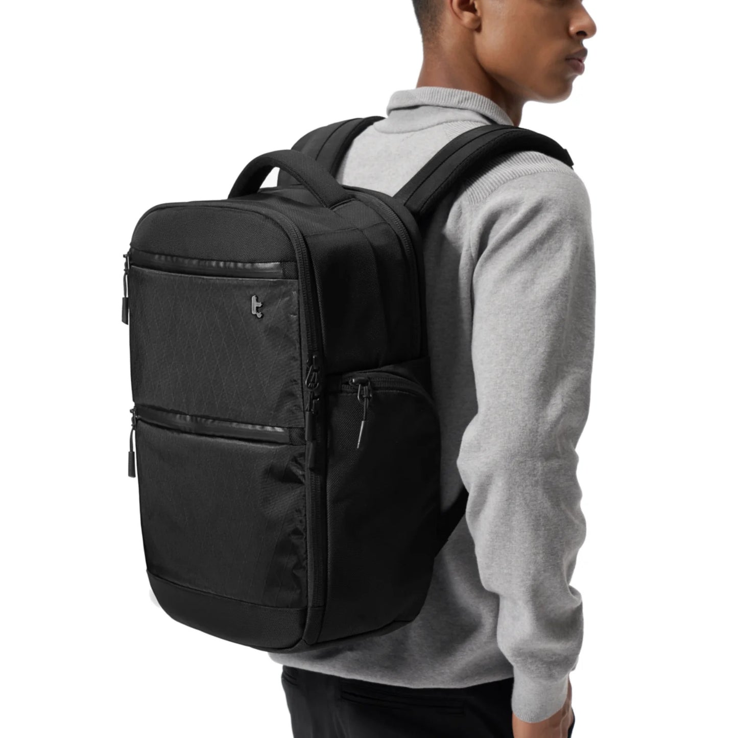 Tomtoc TechPack-T73 X-Pac Laptop Backpack | Laptop Bag (Black)