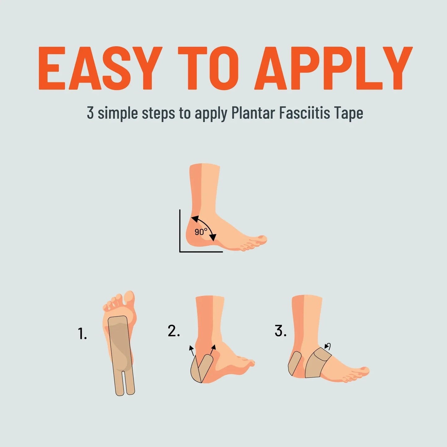 KT Health Plantar Fasciitis Tape | KT Tape | Plantar Fasciitis