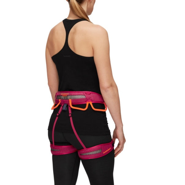 MAMMUT Ophir Fast Adjust Women (Sundown-safety orange) - Climbing harness