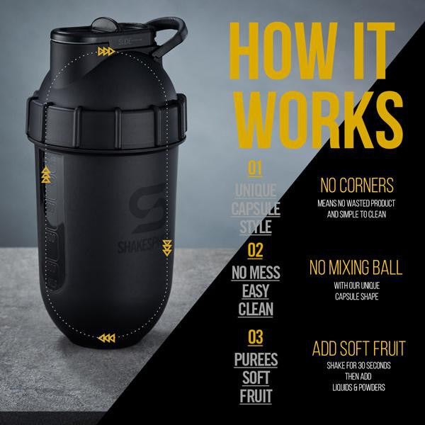 ShakeSphere Tumbler View 700ml | Protein Shaker Bottle | Gym Bottle