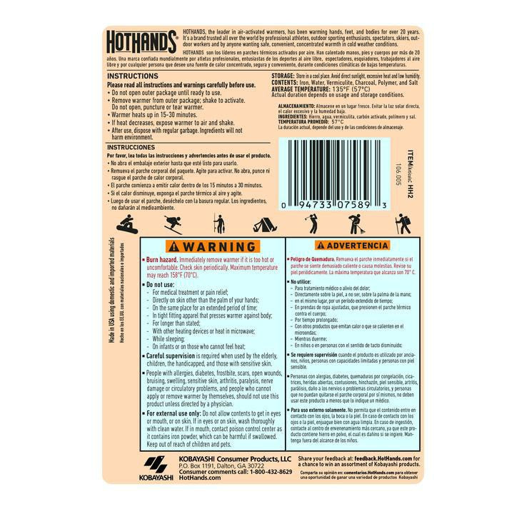 HotHands Hand Warmers (20 Packs)
