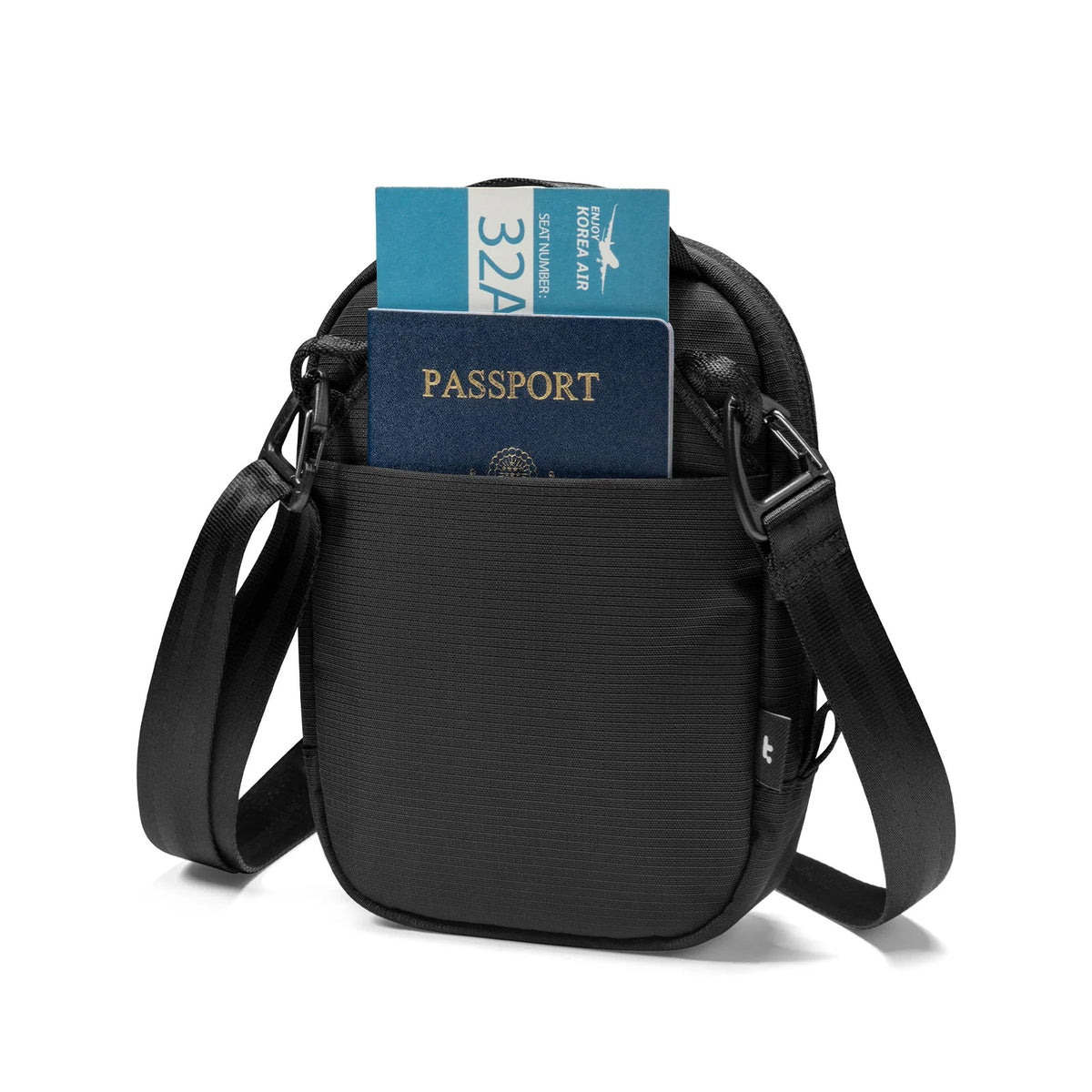 Tomtoc Aviator-T37 Travel Crossbody Bag | Chest Bag | Crossbody Bag (Black)