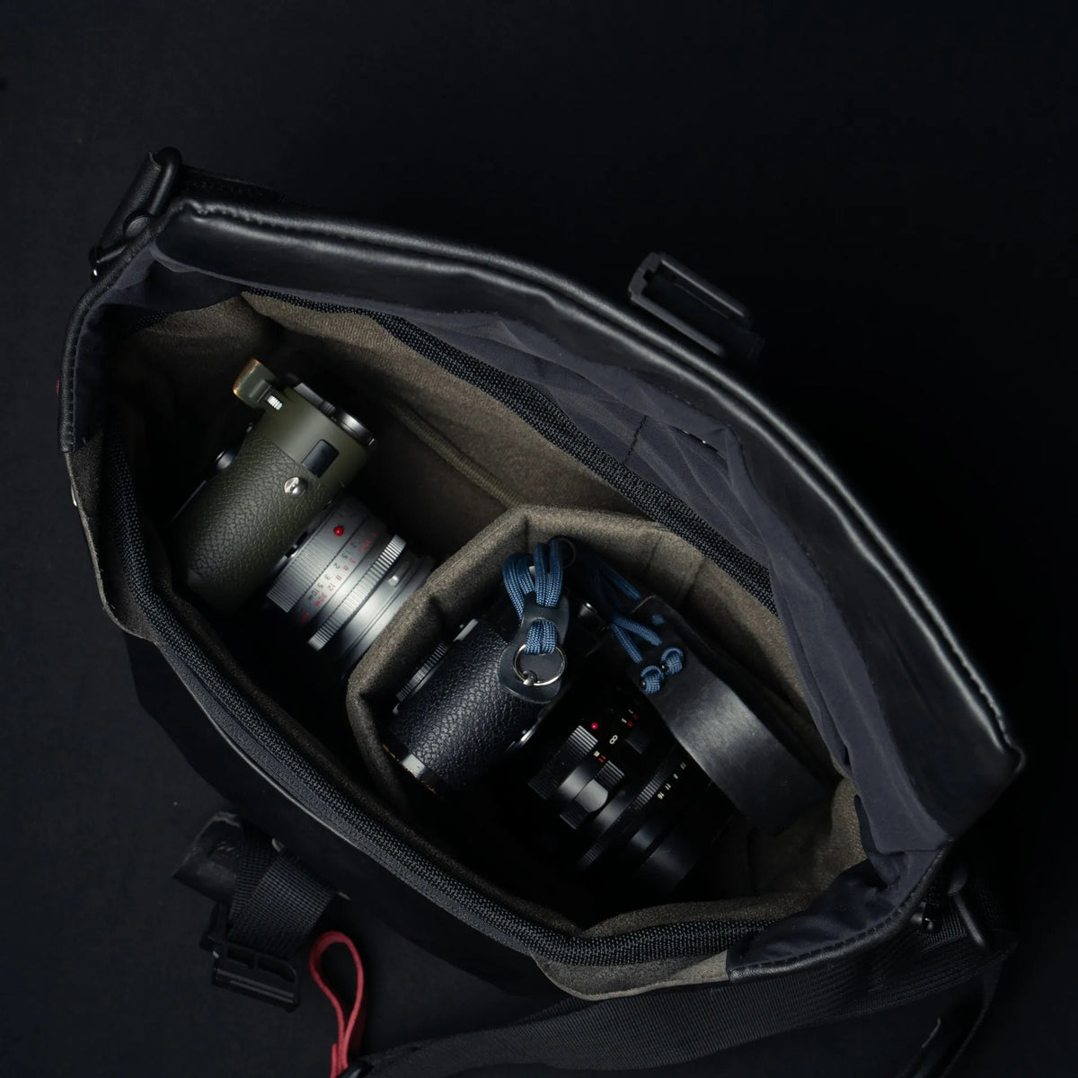 Wotancraft PILOT LEATHER TRAVEL CAMERA BAG 7L UPGRADED