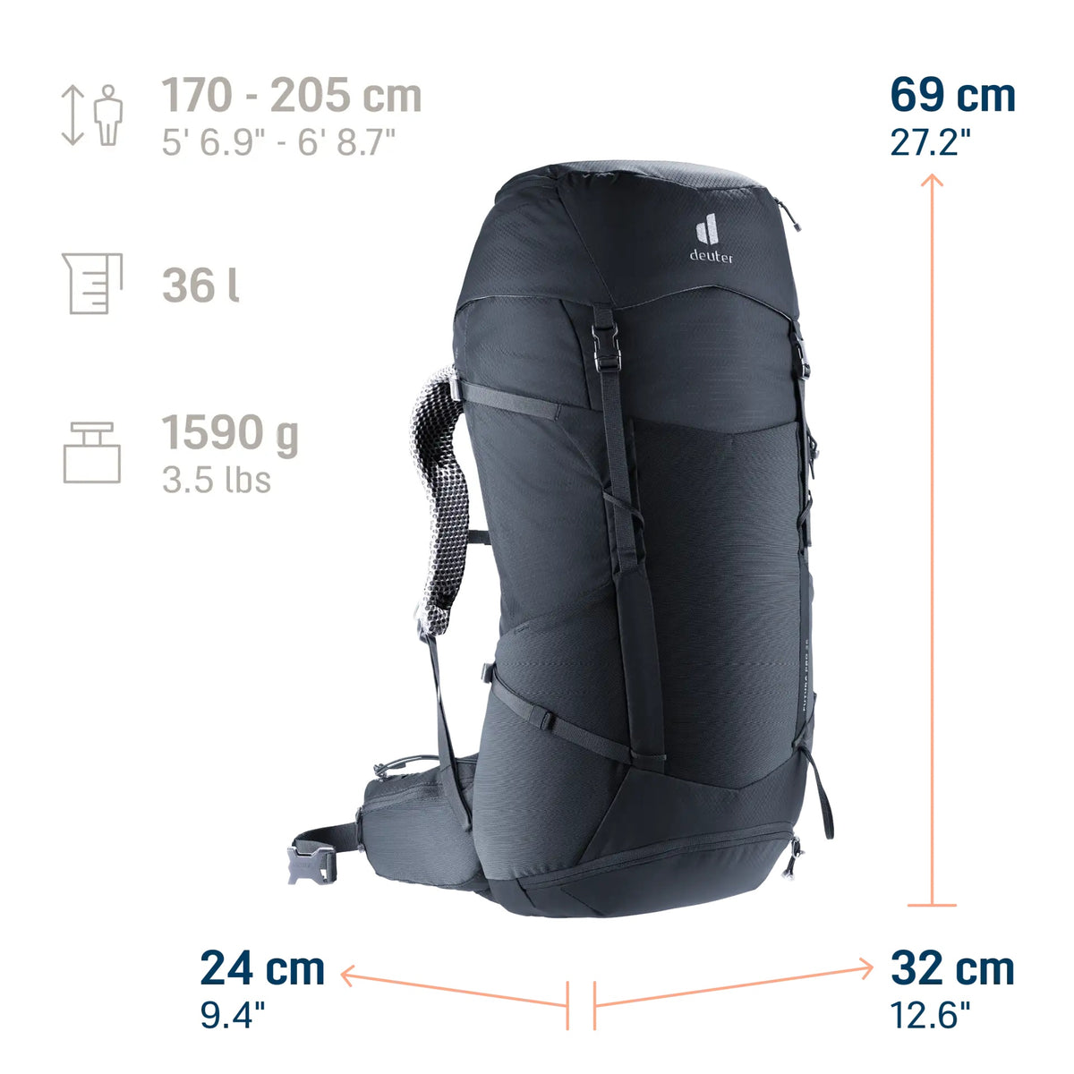 Deuter Futura Pro 36 Hiking Backpack