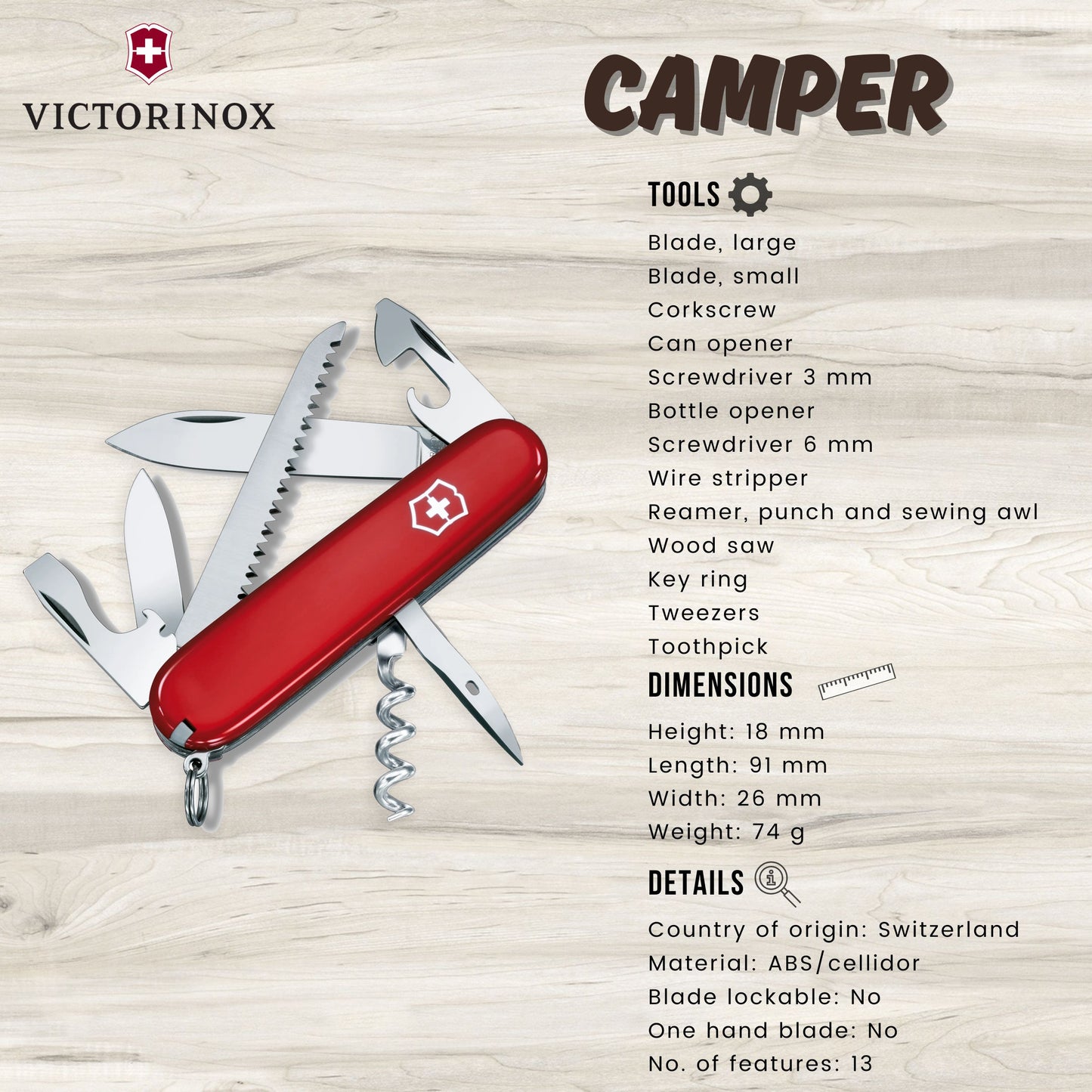 Victorinox Camper | Multi-tool