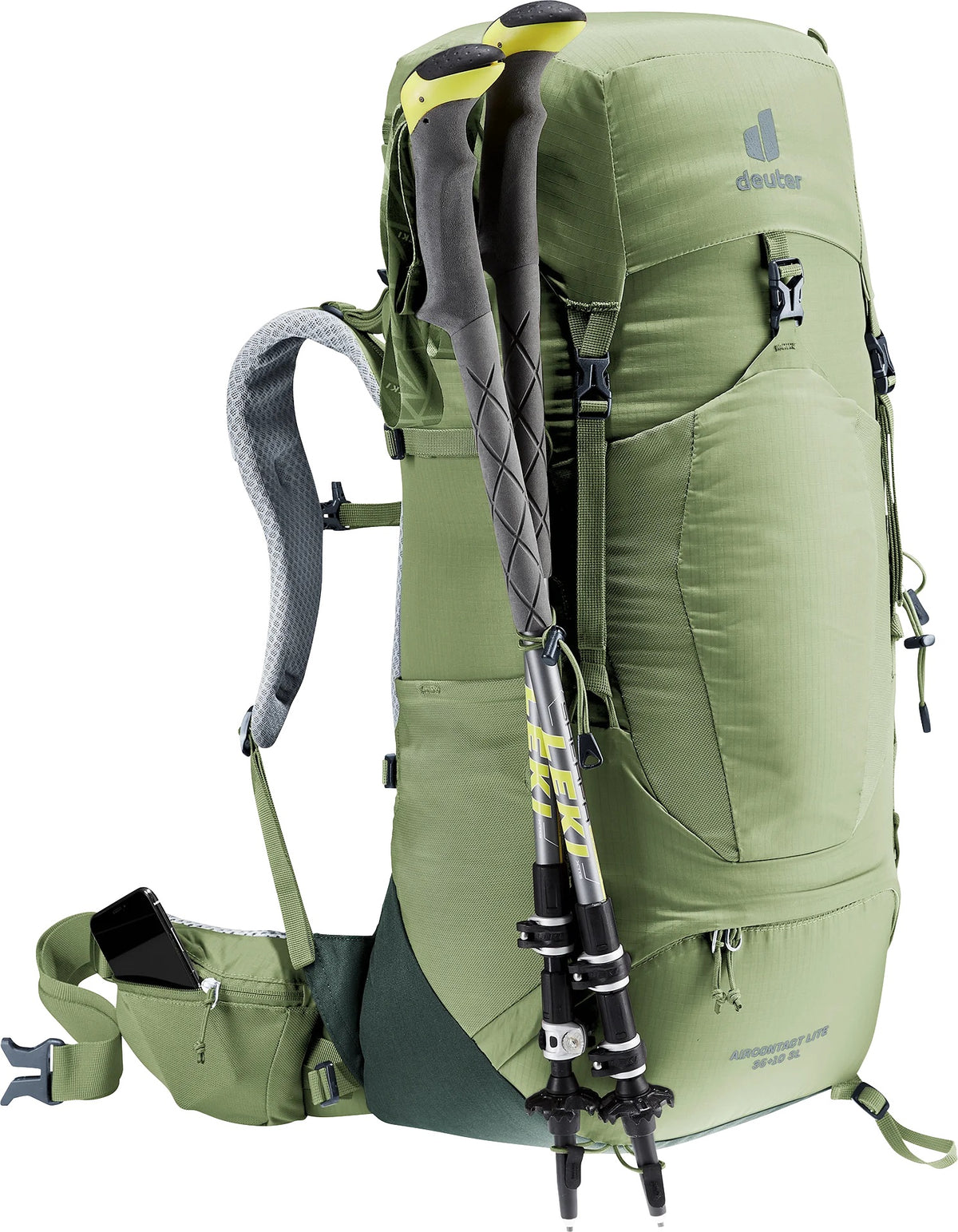 Deuter Aircontact Lite 35 + 10 SL | Trekking Backpack (Black-Graphite)
