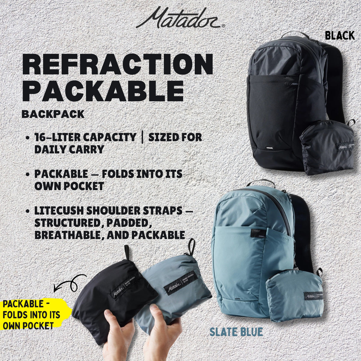 Matador ReFraction Packable Backpack