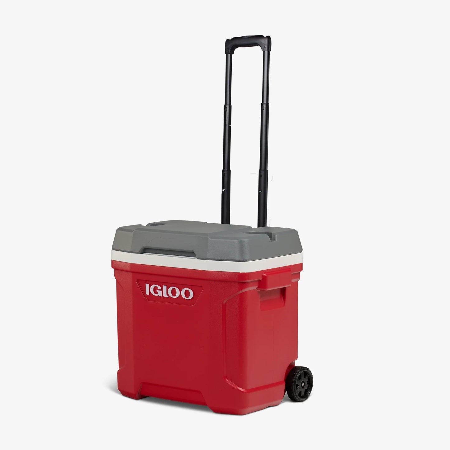 IGLOO Latitude 30 Qt Roller Cooler (Red)
