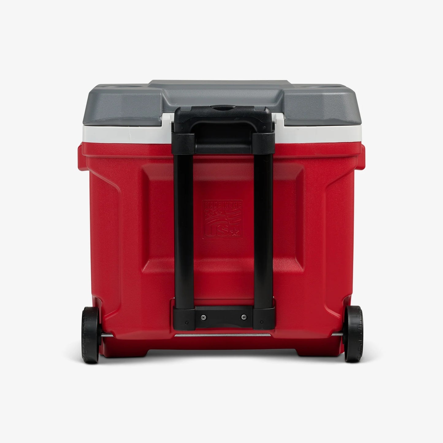 IGLOO Latitude 30 Qt Roller Cooler (Red)