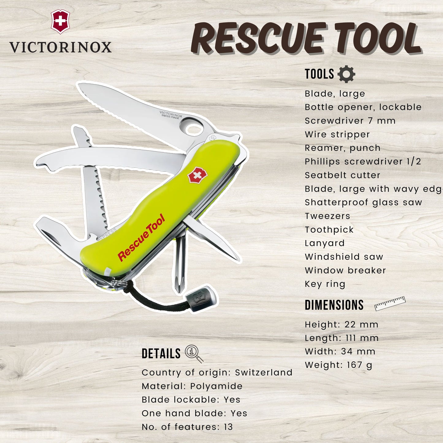 Victorinox Rescue Tool | Multi-tool