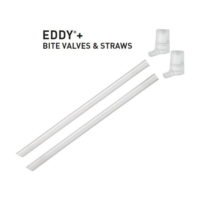 CamelBak Eddy+ Bite Valves And Straws (Clear)