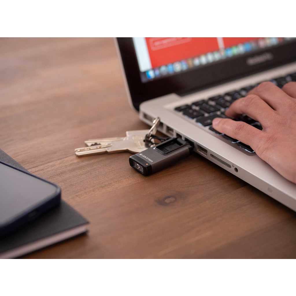 LedLenser K4R Rechargeable Key Ring Flashlight