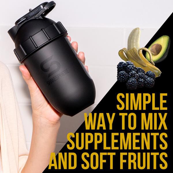 ShakeSphere Tumbler Double Wall Steel 700ml | Protein Shaker Bottle | Gym Bottle
