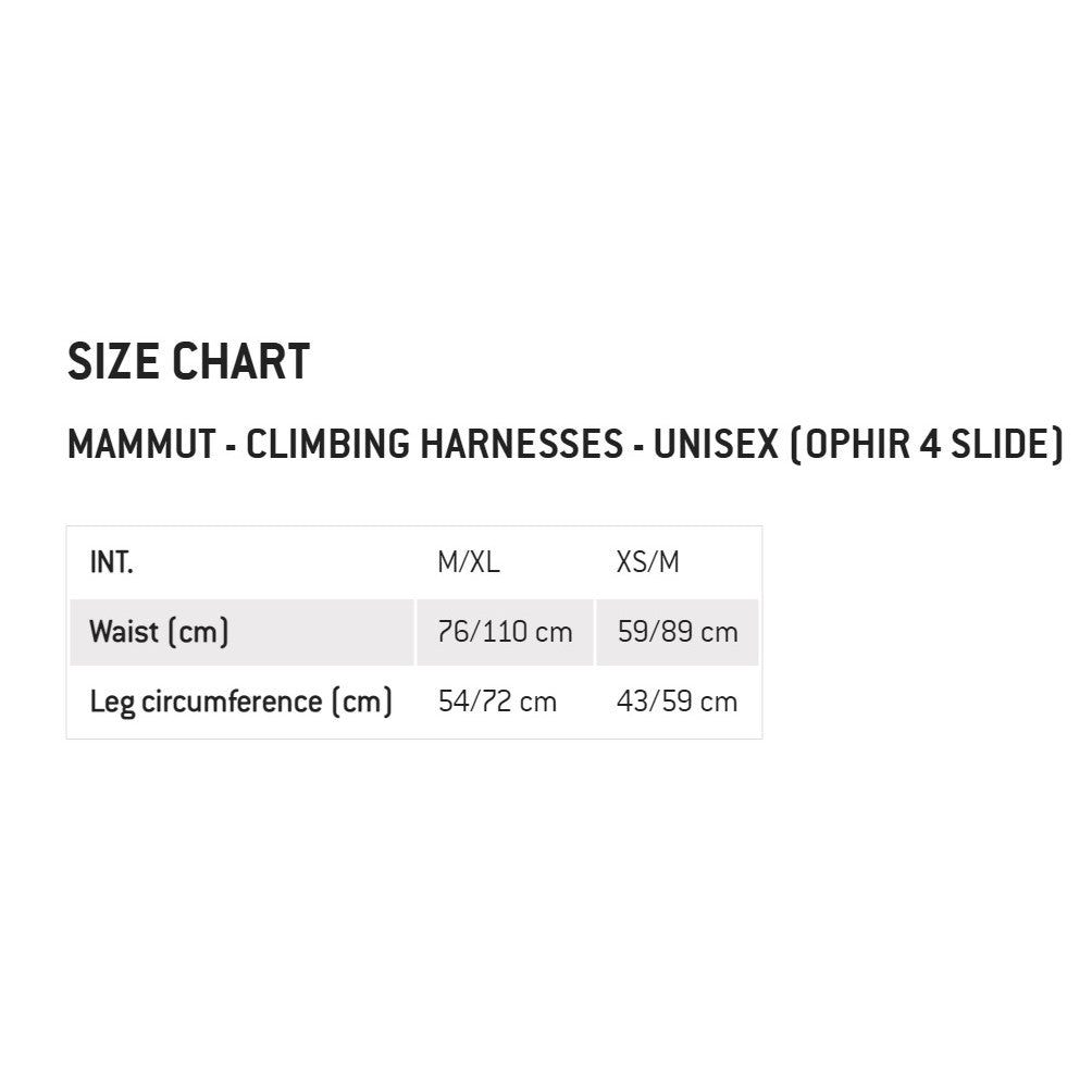 Mammut 4 Slide Harness | Rock Climbing