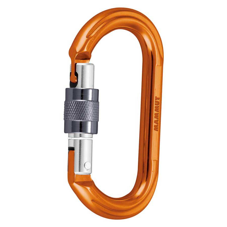 MAMMUT Wall Oval Screw Gate (Orange)