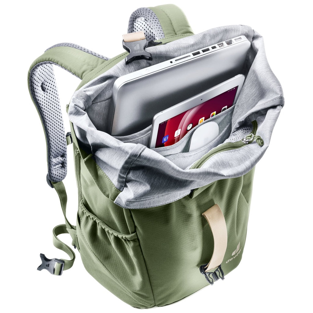 DEUTER STEPOUT 22 LIFESTYLE DAYPACK (NEW) | Laptop Backpack | Ergonomic Design | 22 liters