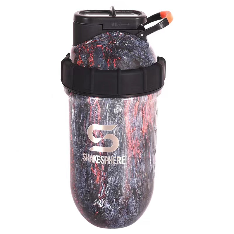 ShakeSphere Tumbler Double Wall Steel 700ml | Protein Shaker Bottle | Gym Bottle
