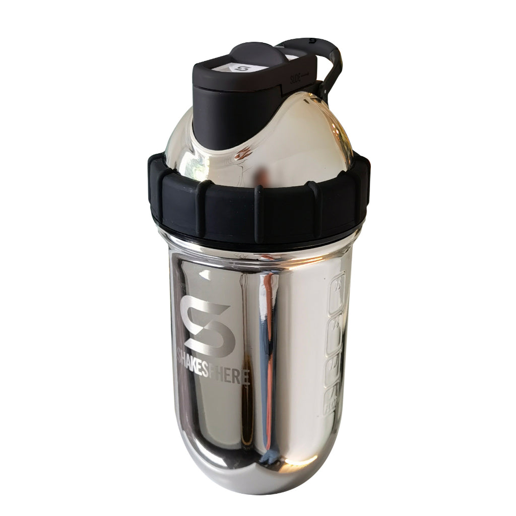 ShakeSphere Tumbler Double Wall Steel 700ml | Protein Shaker Bottle | Gym Bottle