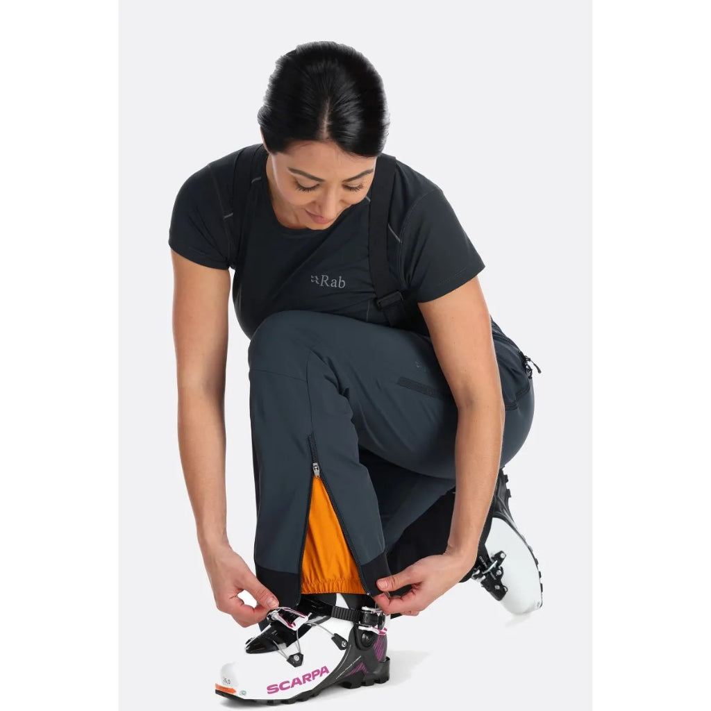 RAB Women's Khroma Ascendor Softshell Pants (Ebony)