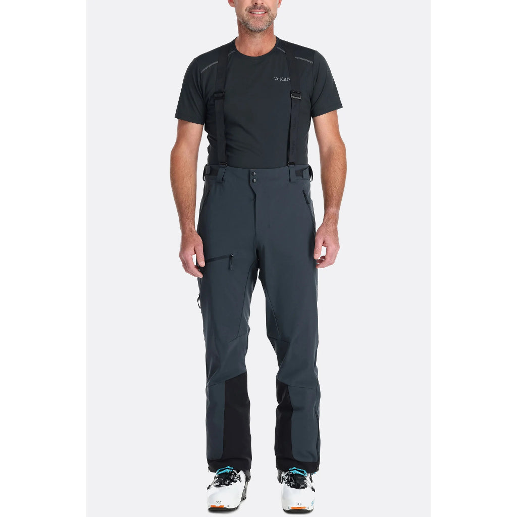 RAB Men's Khroma Ascendor Softshell Pants (Ebony)