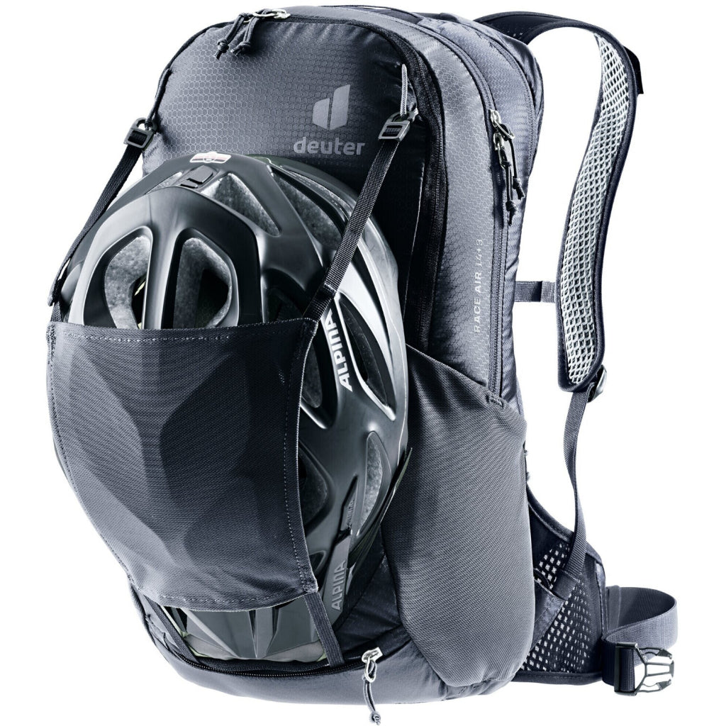 Deuter Race Air 14+3 (Black) | Bike Backpack | 14+3 liters
