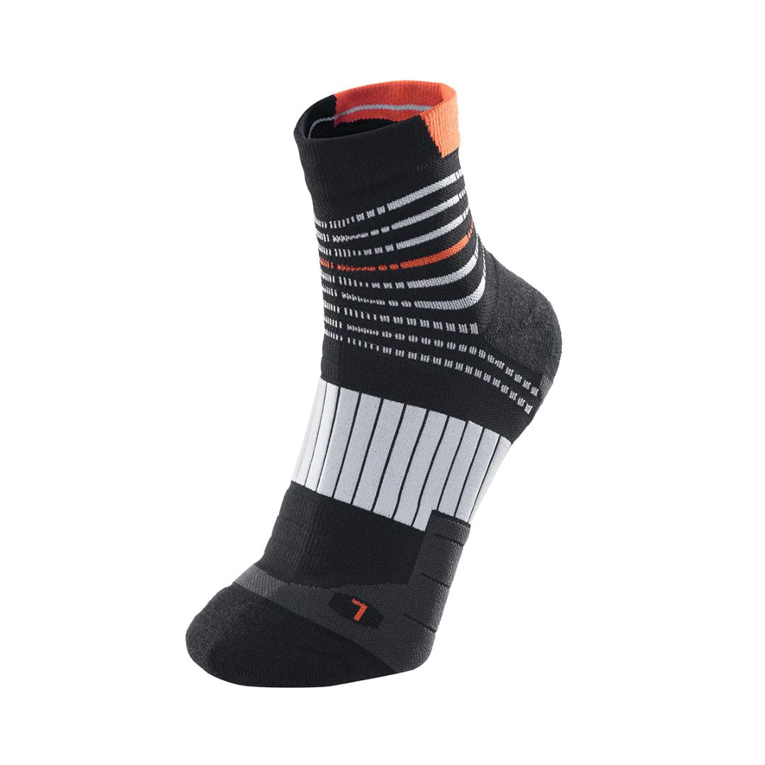 Kailas Low-cut Polygiene Women's Trail Running Socks (Black Gray)
