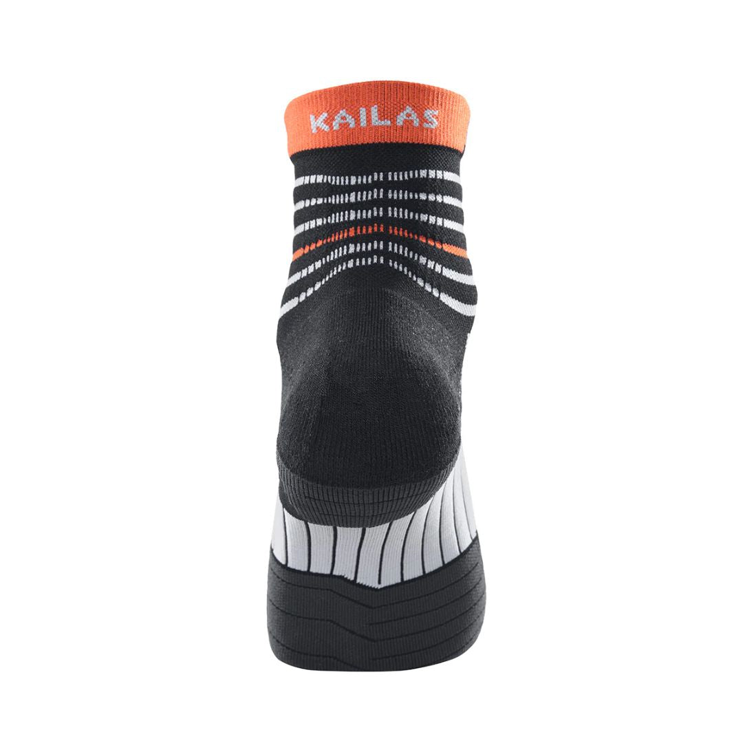 Kailas Low-cut Polygiene Women's Trail Running Socks (Black Gray)