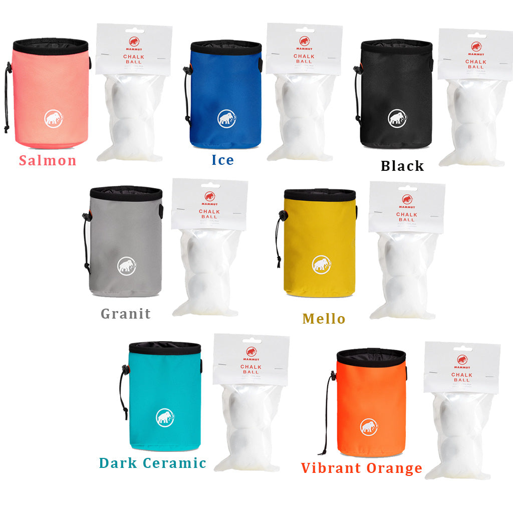 MAMMUT GYM BASIC CHALK BAG & CHALK BALL (2x40 g) SET