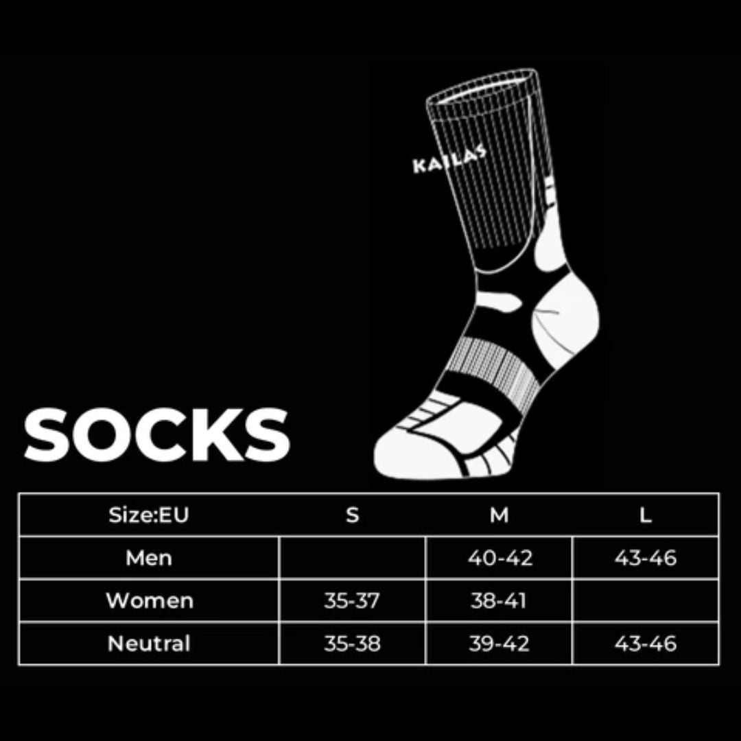 Kailas Low-cut Polygiene Women's Trail Running Socks (Black Gray)