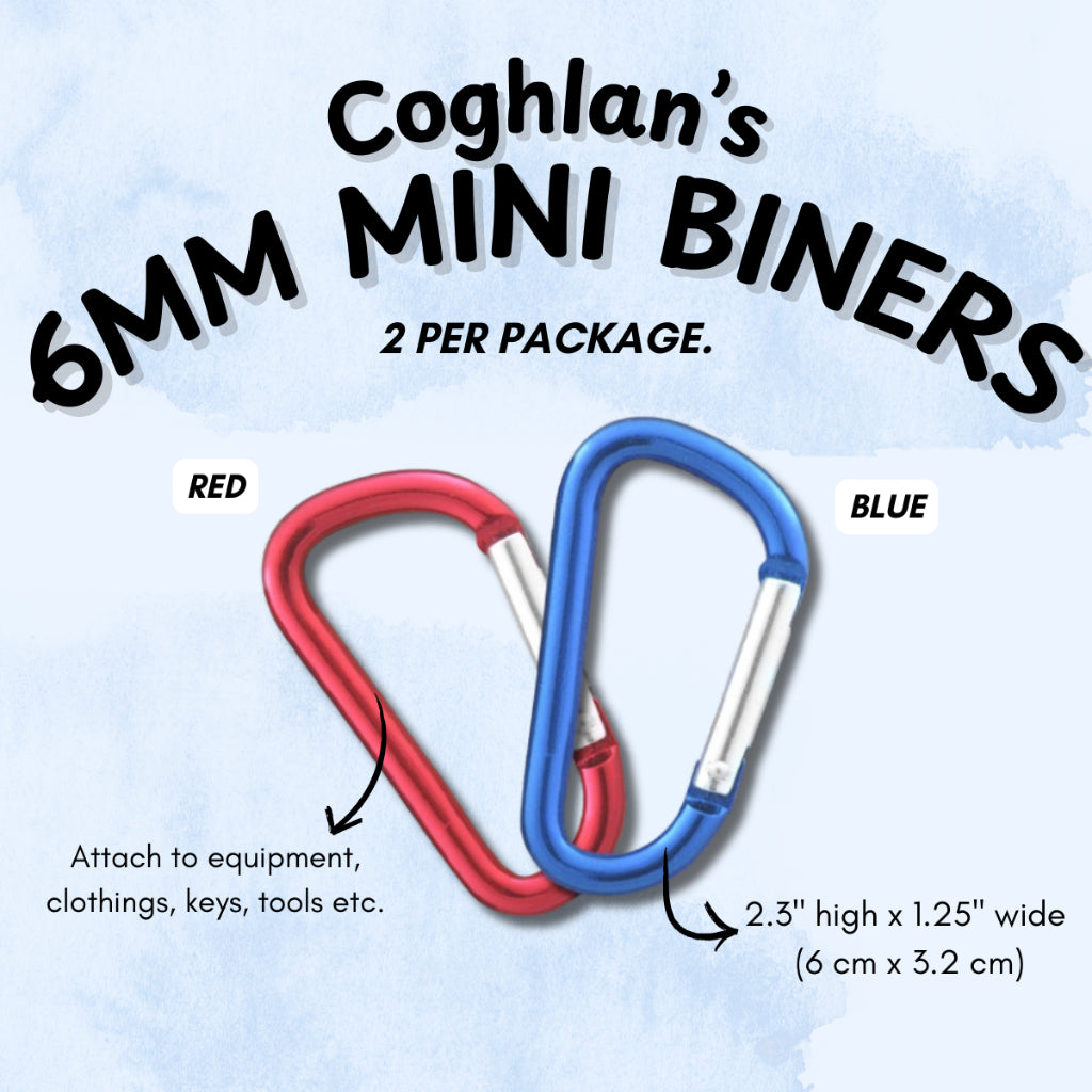 Coghlan's 6mm Mini Biners (2 per package)