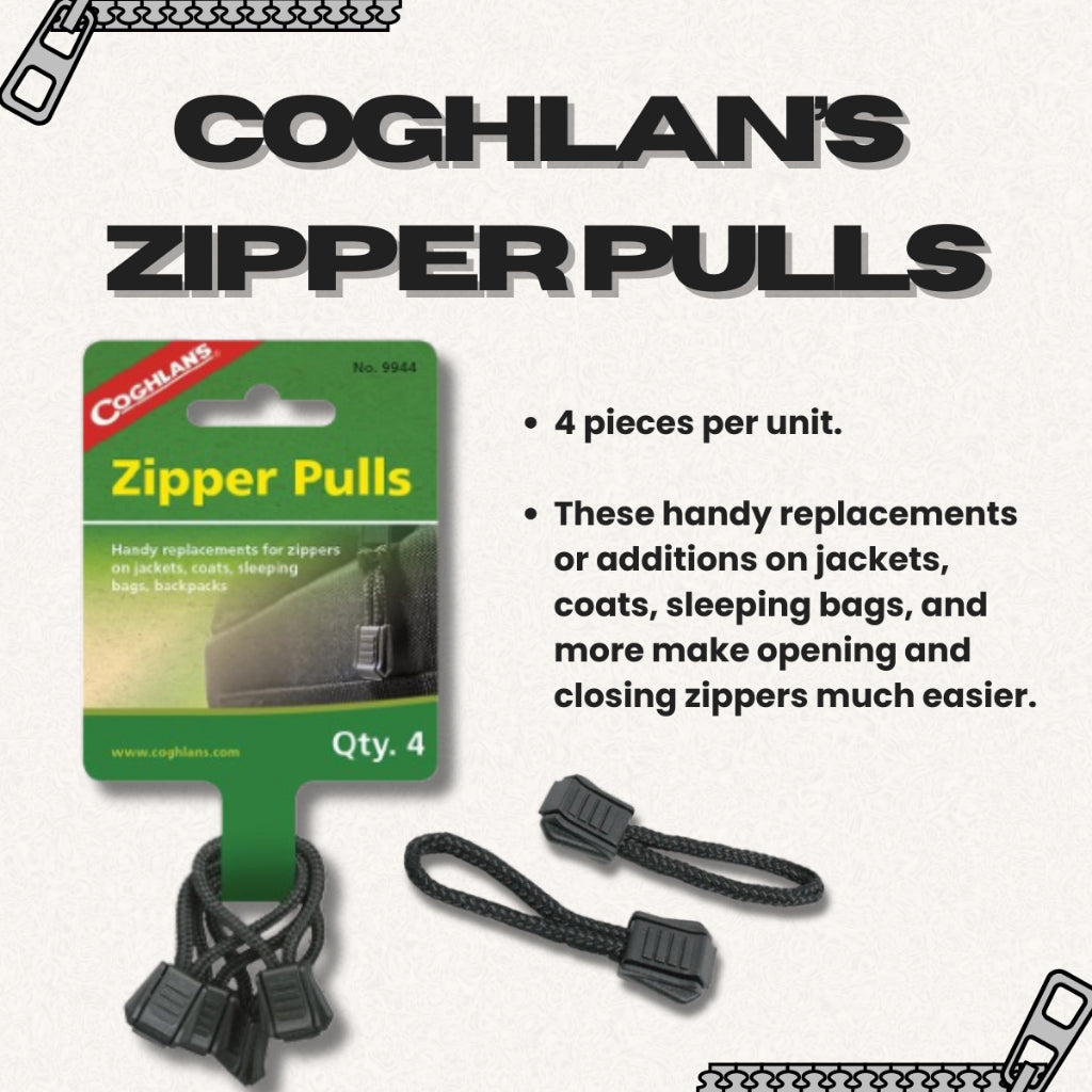 Coghlan's Zipper Pulls