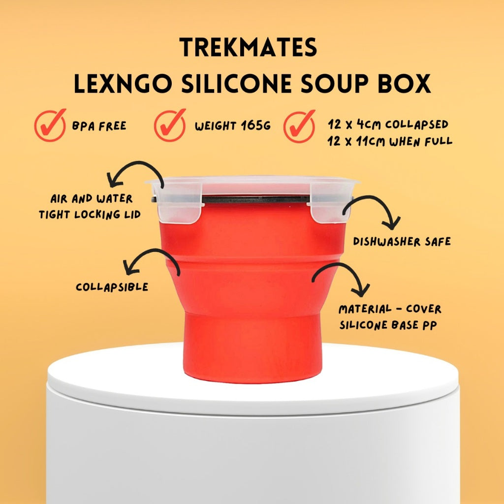 Trekmates LexnGo Silicone Soup Box
