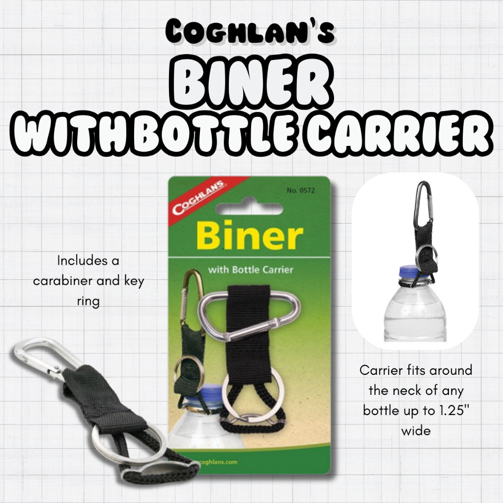 Coghlan's Biner with Water Bottle Carrier
