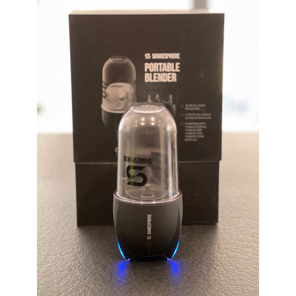 ShakeSphere Portable Blender E-Lid with Tritan Clear Bottle
