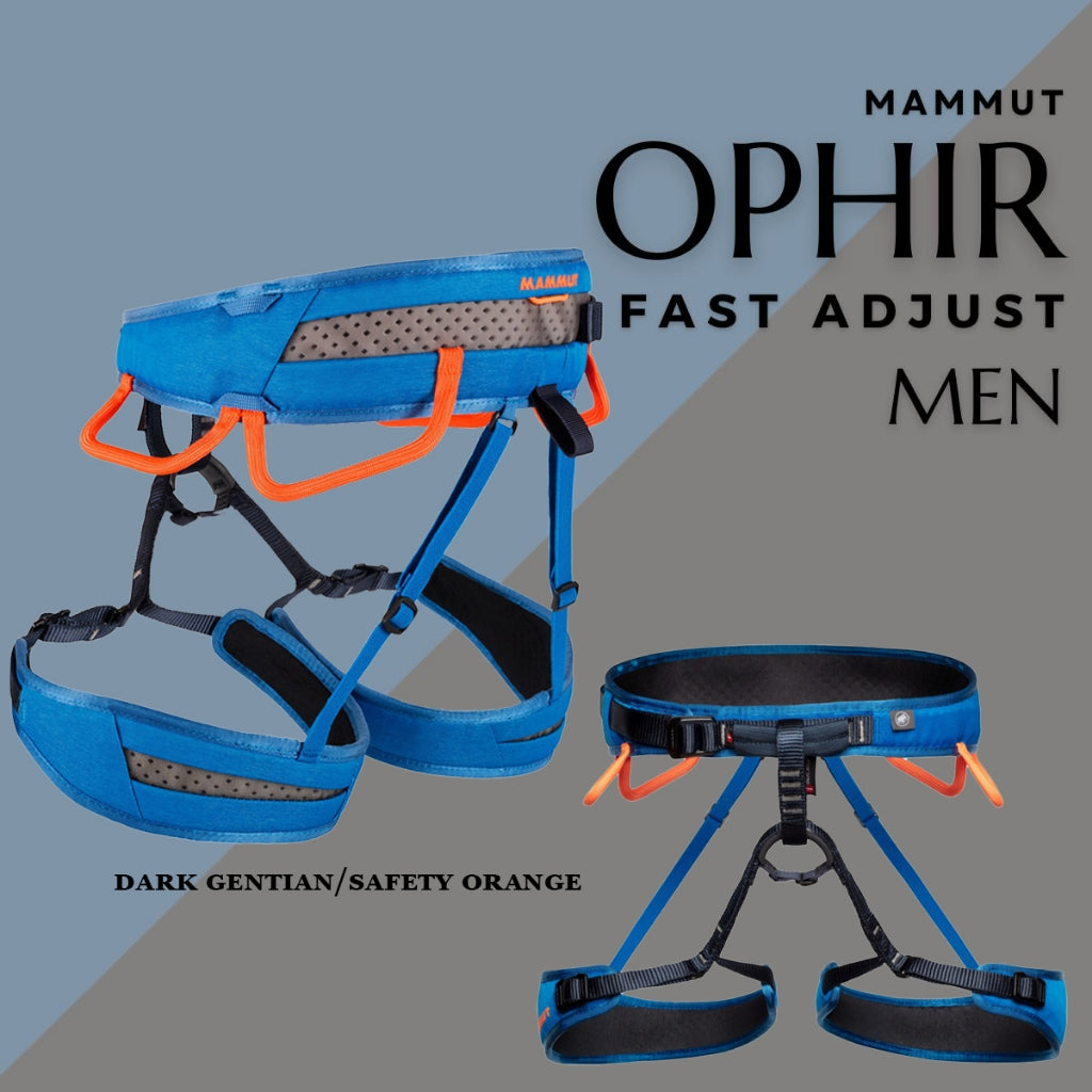 MAMMUT Men's Ophir Fast Adjust - Climbing harness