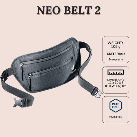 Deuter NEO BELT 2 HIP BAG (Black)