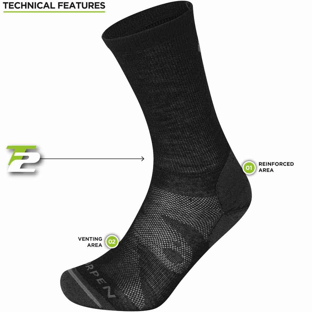 LORPEN CIWE LINER MERINO ECO SOCKS - 1 Pair