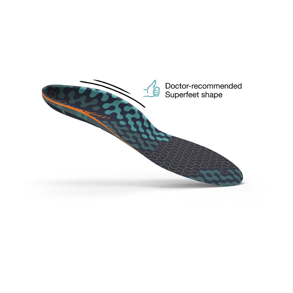 SUPERFEET ADAPT RUN MAX INSOLES (GREAT FOR RUNNING & WALKING SHOES)