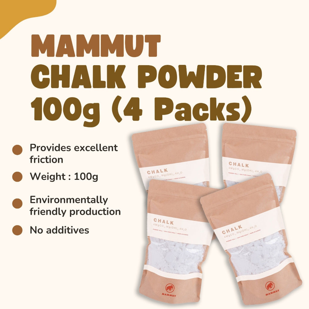 4 x MAMMUT CHALK POWDER 100G Bundle