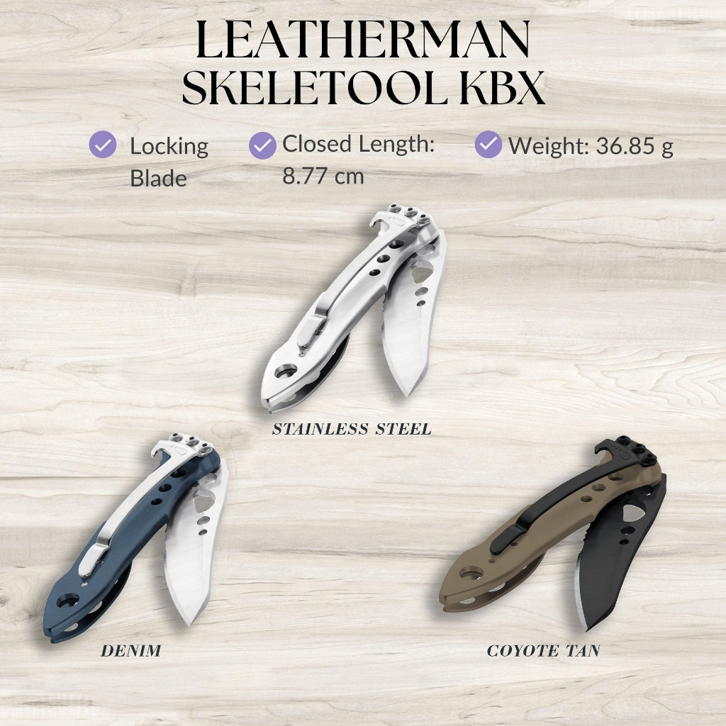 LEATHERMAN SKELETOOL KBX