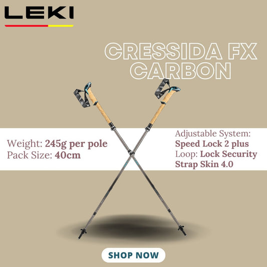 LEKI CRESSIDA FX CARBON (One Pair)