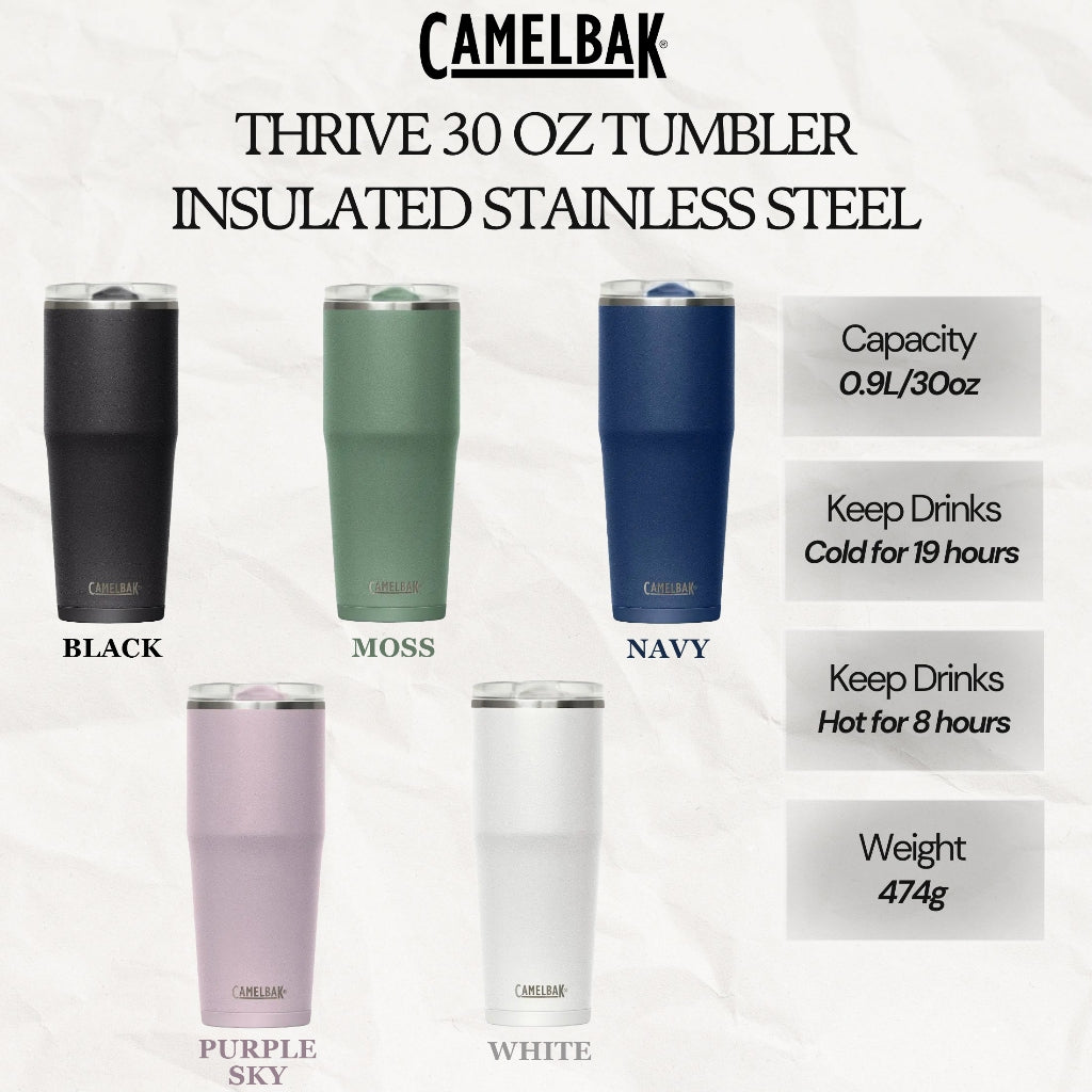 CAMELBAK THRIVE 30 OZ TUMBLER, INSULATED STAINLESS STEEL