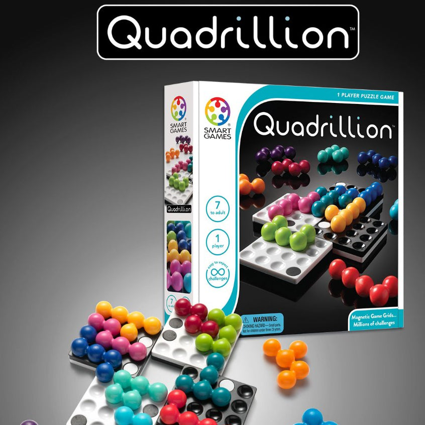 Mua SmartGames Quadrillion – Endless Magnetic Puzzle Game with Unlimited Solutions for Ages 7 trên Amazon Mỹ chính hãng 2026 Mua SmartGames Quadrillion – Endless Magnetic Puzzle Game with Unlimited Solutions for Ages 7 trên Amazon Mỹ chính hãng 2026
