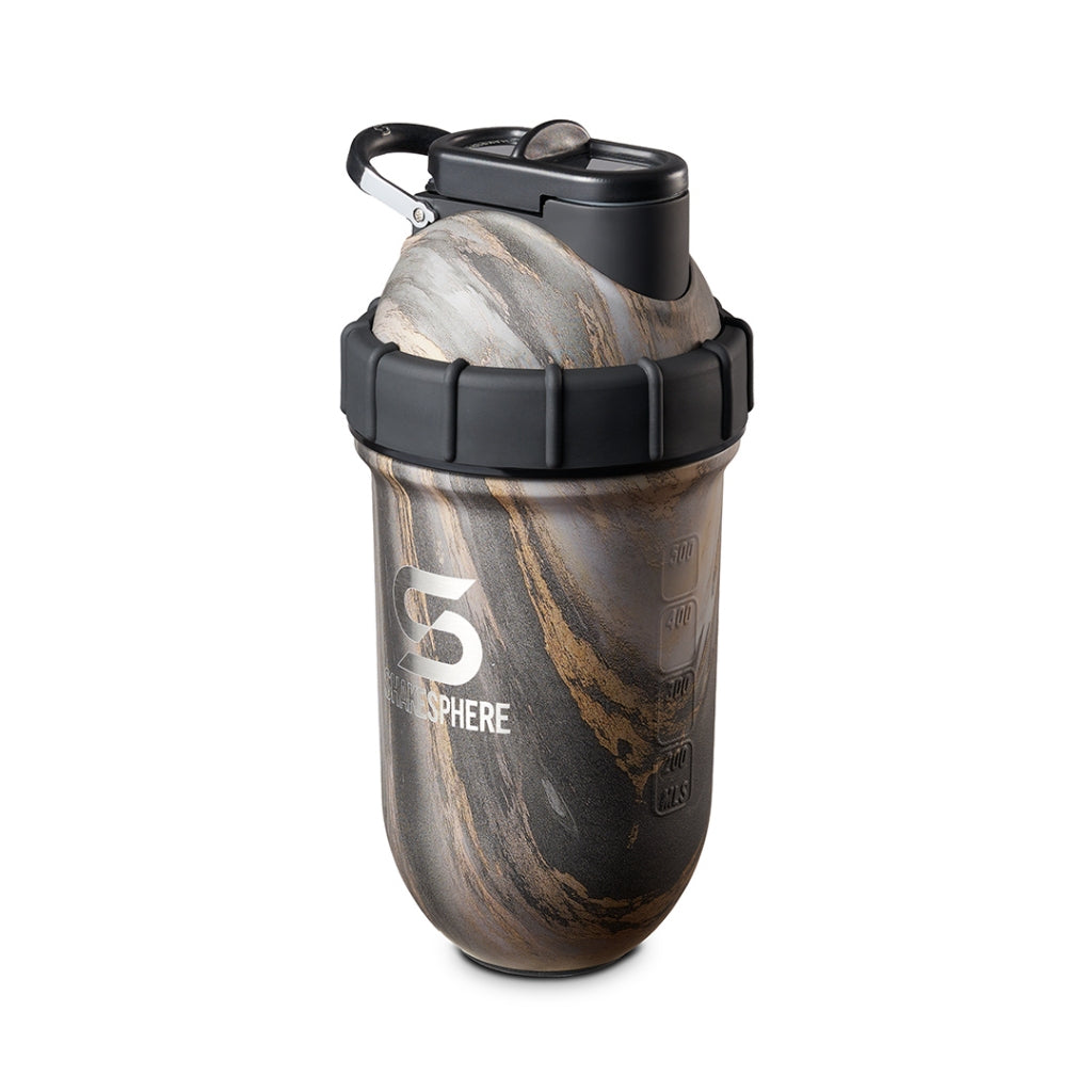 ShakeSphere Tumbler Double Wall Steel 700ml | Protein Shaker Bottle | Gym Bottle