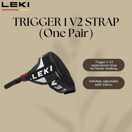 LEKI TRIGGER 1 V2 STRAP (One Pair)